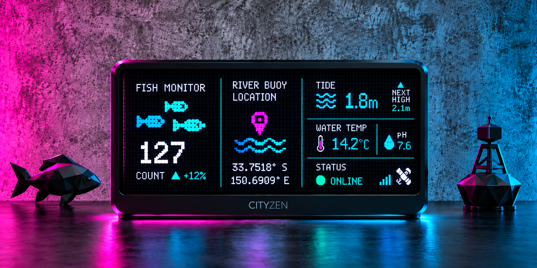 CityZen connected information display